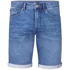 Petrol Industries Jeans-Bermudas in Blau - S