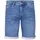 Petrol Industries Jeans-Bermudas in Blau - S