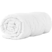nyvi Sommerbettdecke DreamScience Comfort+ 135x200 cm - Atmungsaktive & Leichte Sommerdecke 150gsm - Bis 95°C Waschbar Kochfest - Sommersteppdecke... - Weiß