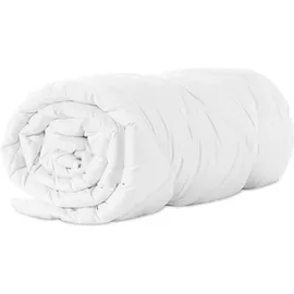 nyvi Sommerbettdecke DreamScience Comfort+ 135x200 cm - Atmungsaktive & Leichte Sommerdecke 150gsm - Bis 95°C Waschbar Kochfest - Sommersteppdecke... - Weiß