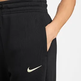 Nike Phoenix Fleece High-Waist Jogginghose Damen Black/Sail M