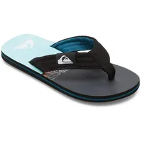 QUIKSILVER Jungen Molokai Layback. Sandale, Black Black Blue, 32 EU