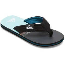 QUIKSILVER Jungen Molokai Layback. Sandale, Black Black Blue, 32 EU