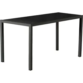 jan kurtz Aria Gartentisch 140 x 80 x 75 cm Schwarz/Grau