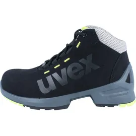 Uvex Schnürstiefel schwarz/gelb uvex 1 S2 EU-Schuhgröße: 40