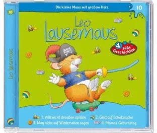 Leo Lausemaus CD: Draußen sein & Schatzsuche - Folge 10 - Kinder Hörspiel