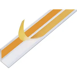 GAH Alberts Winkelprofil selbstklebend Aluminium 100 cm x 3 cm x 3 cm
