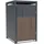 FM-SOLAR Mülltonnenbox 68 x 80 x 116 cm anthrazit