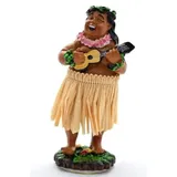 DIXIE STORE Wackelfigur Auto Lustig Hawaii Deko Auto - 11cm Wackelfigur Auto Gadget - Wackeldackel fürs Auto Deko Innen - Autos Spielzeug - Auto Innenraum Zubehör Innenraum Deko - Braddah