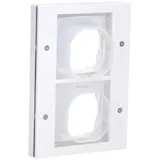 Gira Abdeckrahmen 2-fach 021266 Reinweiß