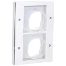 Gira Abdeckrahmen 2-fach 021266 Reinweiß