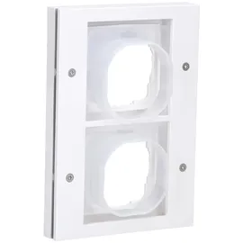 Gira Abdeckrahmen 2-fach 021266 Reinweiß