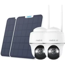 Reolink 2x B440 Battery-WiFi + 2x Solarpanel weiß