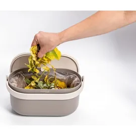 Plastia Biomüll Behälter 31 l Elfenbein