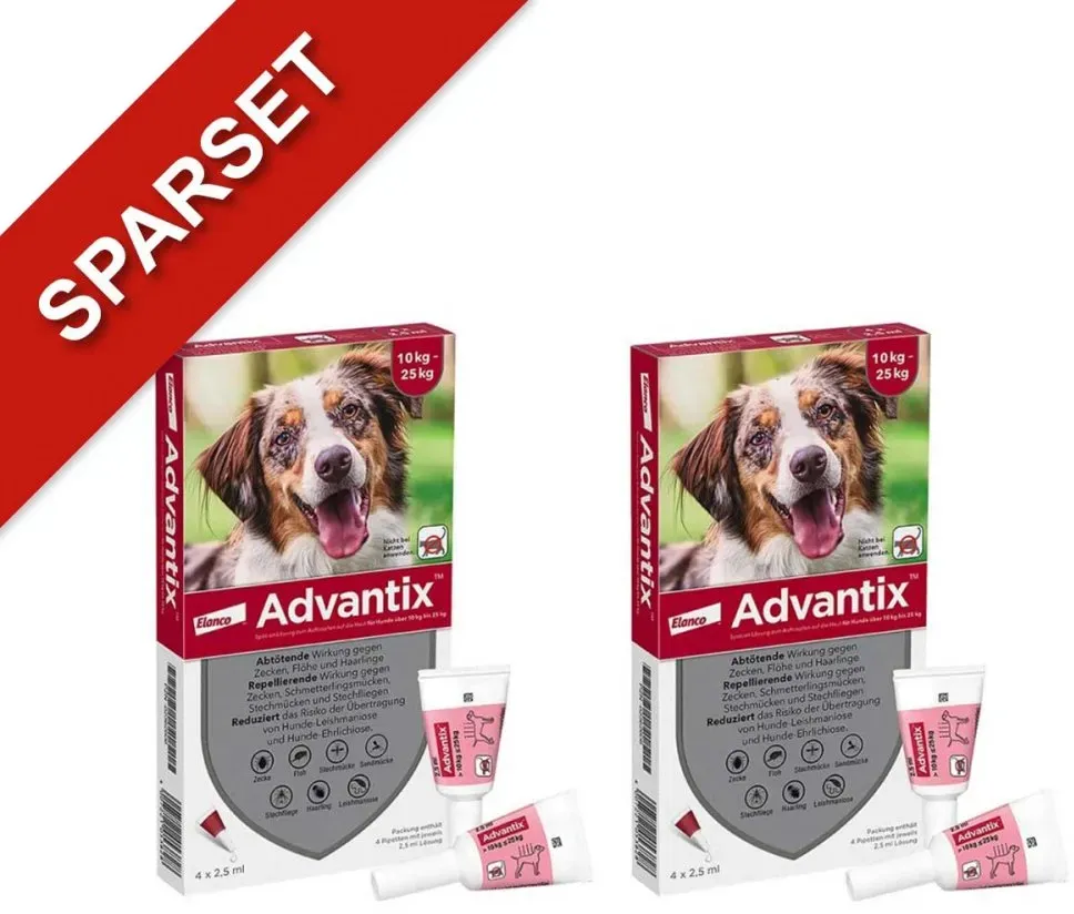 Advantix Spot-on Hund 10-25 kg Lösung