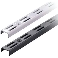 Boomet Wandschienen 2-reihig Weiß 50cm 2 Stück · 2