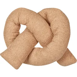 Dekokissen GLADIOLUS Bouclé 172 x 14 cm Hellbraun Ohne Muster
