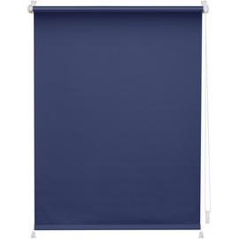 Lichtblick Thermo-Rollo / Verdunkelungsrollo Klemmfix 45 x 150 cm blau