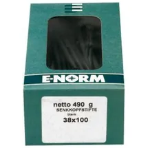 E-Norm Drahtstift vers. tzn 2,2 x 50 mm 10 Stück