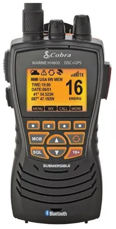 Cobra UKW Handfunkgerät MRHH600 mit GPS und DSC