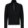 CMP Man Fleece Sweat Nero-Bianco 74UH