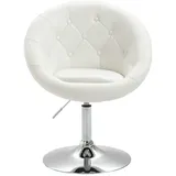 Svita Havanna Sessel Lounge Clubsessel Barhocker Drehsessel retro Weiß
