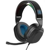 JLab Nightfall Wired Gaming Headset Black Kabelgebunden, 3,5-mm-AUX-Konsolenkabel
