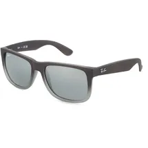 Ray Ban Justin RB4165 852/88 55-16 matte grey/silver