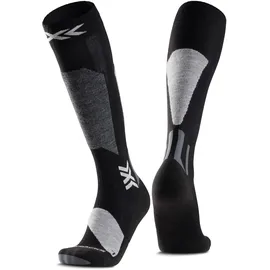 X-Socks Ski Discover 2 Paare Schwarz/Hellgrau 35-38
