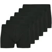JACK & JONES Boxershort 6er Pack in Schwarz 2XL