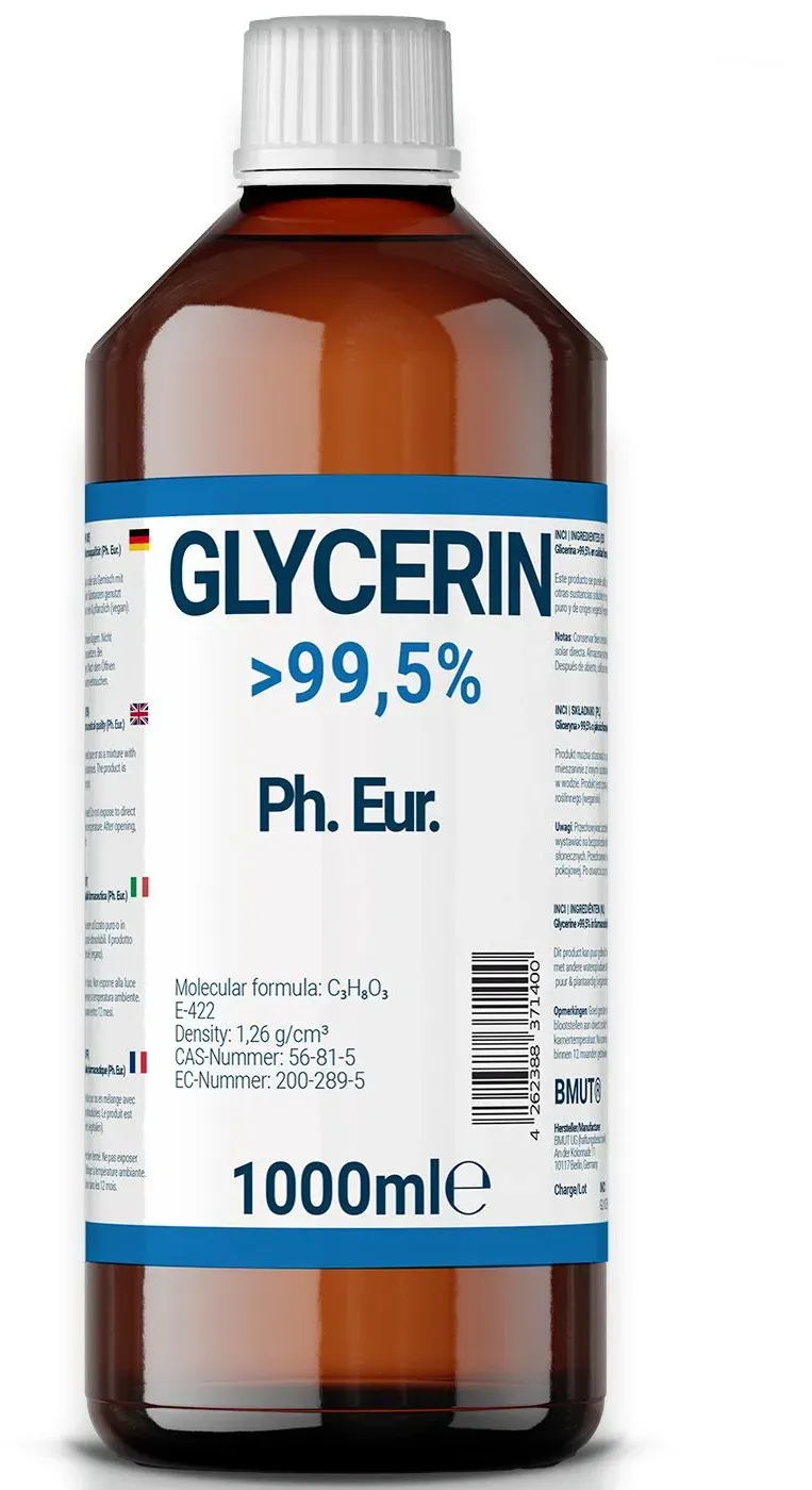 Bmut Glycerin (1,25kg) in Pharmaqualität Reinigungsmittel 1000 ml