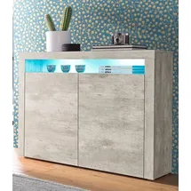 borchardt Möbel Highboard »Santa Fe«, Breite 107 cm grau