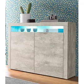 borchardt Möbel Highboard »Santa Fe«, Breite 107 cm grau