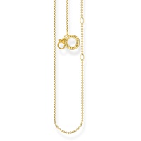 Thomas Sabo Charm Halskette gold, 925 Sterlingsilber, 38-45 cm Länge