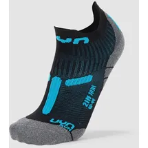 Uyn Run 2IN Socken Black/Turquoise 45-47