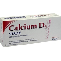 STADA Calcium D3 STADA 600mg/400 I.E. Kautabletten