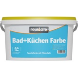 Primaster Bad & Küchenfarbe 2,5 L weiß matt