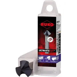 Ruko ULTIMATECUT Kegel- und Entgratsenker HSS RUnaTEC DIN 335 Form C 90° Ø 8,3 mm