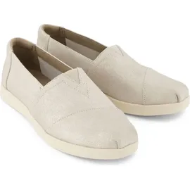 TOMS Alpargata Plus Damen Champagne Metallic 39