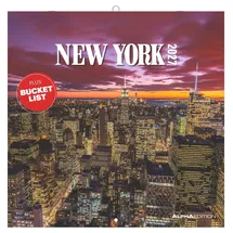 ALPHA EDITION GmbH & Co. KG New York 2027 Wandkalender 30x30 cm