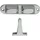 KWS Türhalter 1083 Silber 70 mm