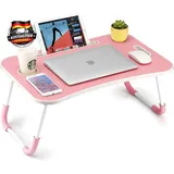 Faltbarer Laptoptisch, Tragbarer Schoßschreibtisch, Betttisch, Laptopständer Mit