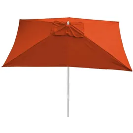 MCW Schirmbezug Lissabon Polyester 2 x 3 m Terracotta