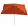 MCW Schirmbezug Lissabon Polyester 2 x 3 m Terracotta