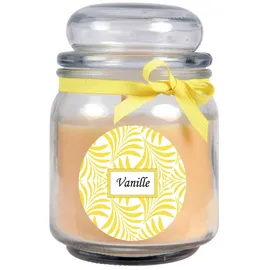 HS Candle Duftkerze Vanille 300 g gelb