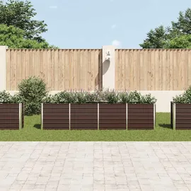 vidaXL Hochbeet 320 x 40 x 77 cm Braun