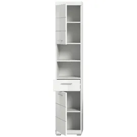 xonox.home Bad Scout Hochschrank 37 x 191 x 31 cm Weiß