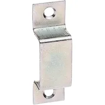 GAH Alberts Alberts Schlaufe | mit versenkten Schraublöchern | galvanisch verzinkt, dickschichtpassiviert | 25 x 12 mm | 2er Set