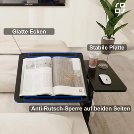 IKEA Laptoptisch mit Rollen schwarz