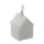MARELIDA LED Kerze Haus H 11 cm weiß